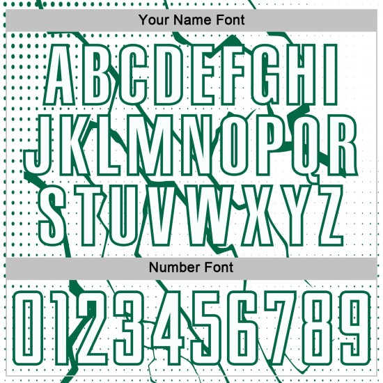 Custom Lightning Green Sublimation Uniform Jersey Kelly Soccer Sports White